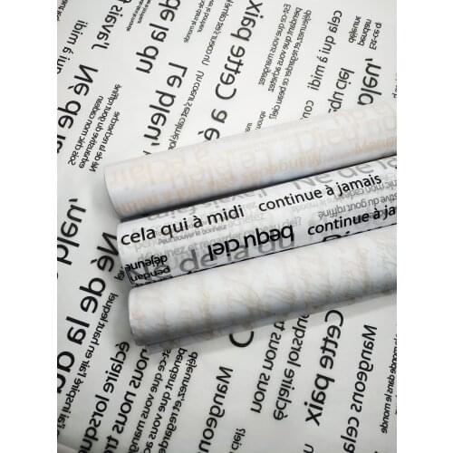 20pcs Flower Wrapping Paper English Letters Gift Wrapping Florist Wrapping Paper Flower Wedding Birthday Bouquet Supplies