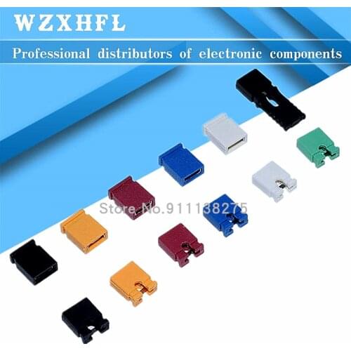 20pcs Jumper cap 2.54mm pitch / short circuit block / short block / connection block