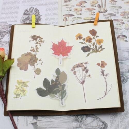 KSCRAFT 60pcs Vintage Designs Vellum Stickers for Scrapbooking Happy Planner/Card Making/Journaling Project