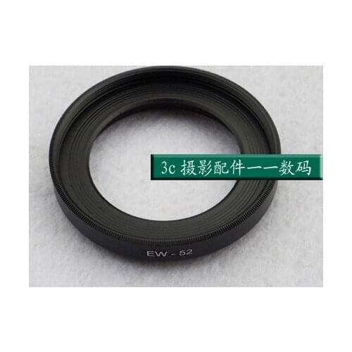 EW-52 EW52 Camera Lens Hood For Canon RF 35mm f/1.8 Macro IS STM Lens Replaces