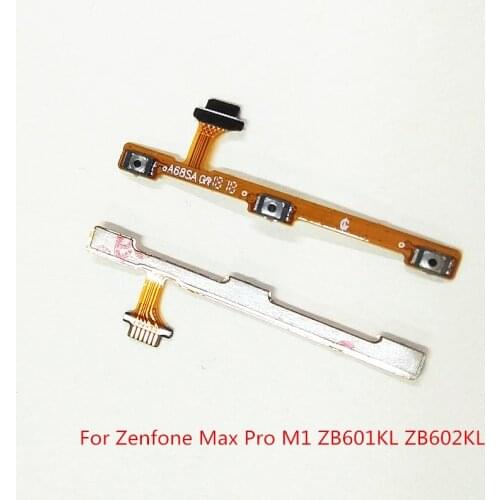 Power & Volume Switch Side Buttons Flex Cable For Asus ZenFone Max Pro M1 ZB601KL ZB602KL
