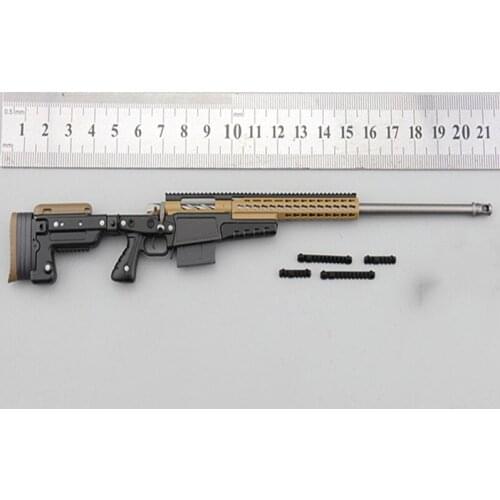 For Sale ES GA1003 Scale 1/6th Ghost Weapon Rifle Gun Ghost MK13 Model For Doll Soldier Scene Component