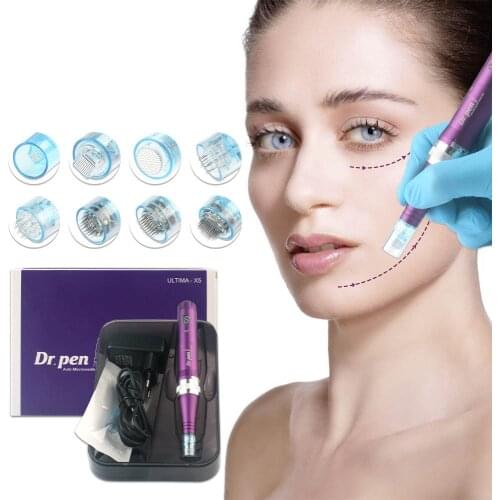 Dr.Pen X5 Electric Derma Pen Skin Care Tool Micro Needling Derma Pen Mesotherapy Auto Micro Needle Derma Therapy With Cartridges