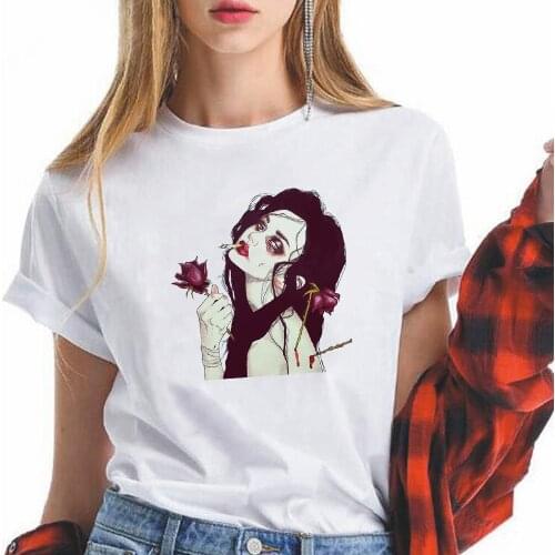 Y2K Egirl Vogue T shirt Tops Internet Girl Gothic Victorian Punk Europe And America Instagram Clothes I Am Cool Tshirt