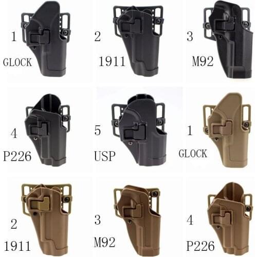 GLOCK 1911 M92 P226 waist quickly holster
