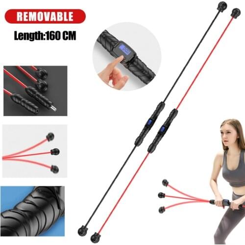 Multifunctional Fitness Stick Muscle Training Sport Elastic Rod Yoga Exercise Pilate Bar Bodybuilding Training Equipment for Gym