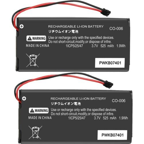 2pcs 525mAh Li-ion Batteries for Nintendo SWITCH NS joy-con Gamepad game controller Repair Power Battery HAC-006 HAC-016