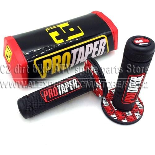 Dirt bike HandleBar Pads Protector Handle Grips Blue for Pro Taper 22mm / 28mm Bars PT