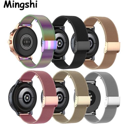 22mm 20mm Watch Band Strap for Samsung Galaxy Watch Active 2 Band for Samsung Gear S3 Strap for Samsung Galaxy Watch 42mm 46mm