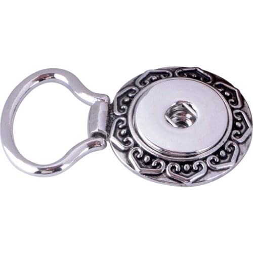 SK18-6 HOT sale OEM, ODM DIY fashion snaps button keyrings for snap buttons fit 18/20mm ginger snaps buttons