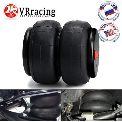 1Piece Standard 2600 lb Air Ride Suspension Bag Double Bellows 1/2"npt Single Port For Ford F150/F250 Car Accessories
