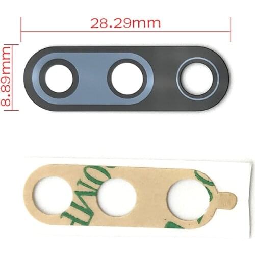 For ASUS ZenFone Max PRO M2 ZB631KL Back Rear Camera Glass Lens With Adhesive