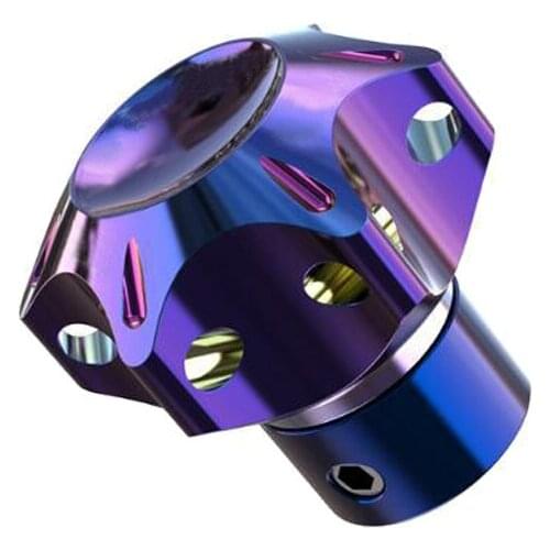 Universal Motorcycle Modified Key Cover Protector CNC Decorative Key Head Cover CNC T6 Aluminum Motorbike Accessories Titanium