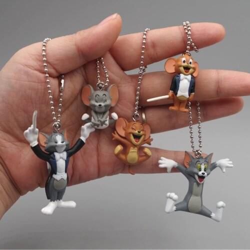 20piece 3-4cm very small the cute mouse Jerry figure collection toys Decorations DIY Materials pendant toys