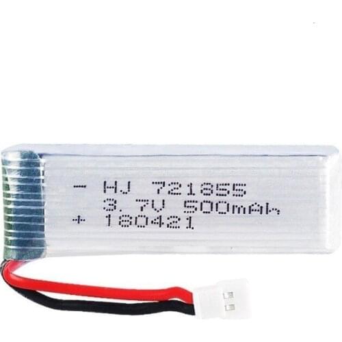 3.7v 500mah lipo battery For JJRC H37 JJRC E50 3.7v RC Battery for SYMA X5HC X5HW RC Quadcopter Parts T37