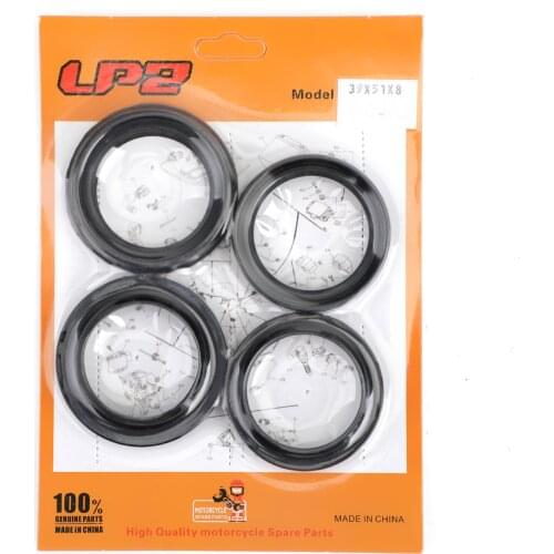 Areyourshop for Honda CB700SC VT600 Shadow VT600C Shadow VLX 51490-MR1-671 Front Fork Oil Seal Dust Cap Repair Rebuild Kit