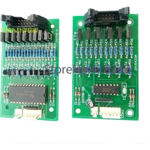 Computer Embroidery Machine Parts Three Decoder Board Six Pin Nine Needles Needle 6 9