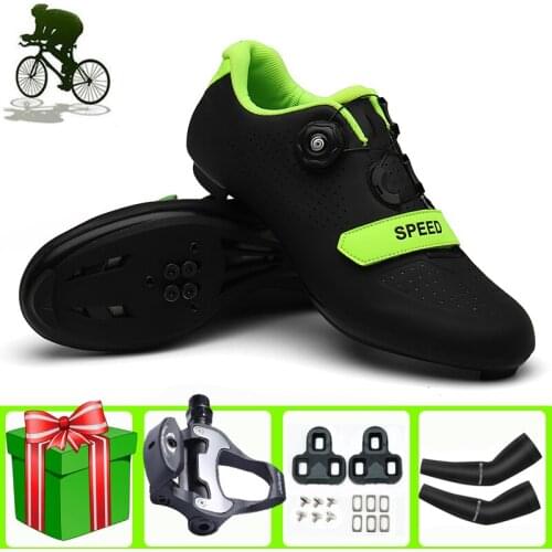 Road Cycling Shoes Men Sapatilha Ciclismo Bike Ultralight Self-locking Bicycle Sneakers Racing Bicicleta Carretera