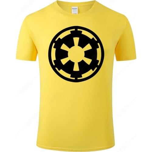 Star Wars Galactic Empire Print T Shirt Men Women Brand Summer Short Sleeve Tops Cotton Short Sleeve T-shirt Cool O Neck Tee Top