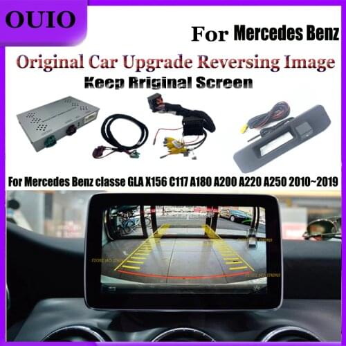 Plug & play Front rear camera |For Mercedes Benz A W176 W177 A160 A180 A200 A220 A250 Original screen upgrade reversing Adapter