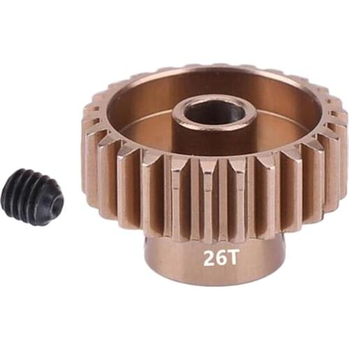 Metal 48P Spur Motor Gear 26T for Sakura D3 XI Zero S 1:10 RC Car