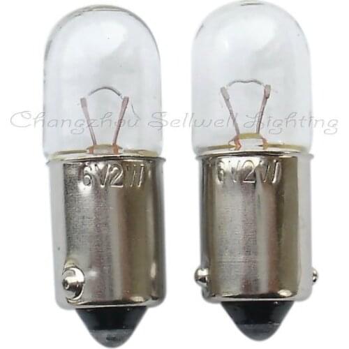New!miniature Bulbs Lamps Ba9s T10x28 6v 2w Free Shipping A339