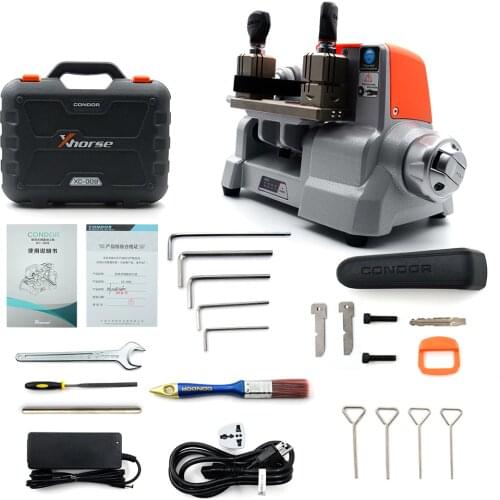 Original Xhorse Condor XC-009 Key Cutting Machine for Single-Sided keys and Double-Sided Keys Car kit