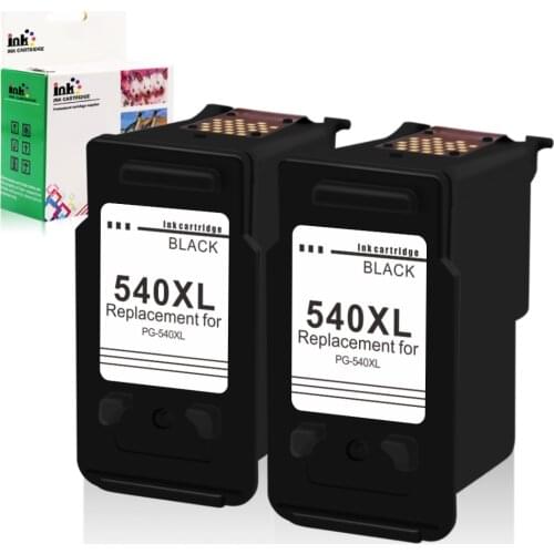 Remanufactured Canon PG-540 XL black ink cartridges for Canon Pixma MG2250s TS5150 MG4250 MG3650 MX475 MG4200 MG3550