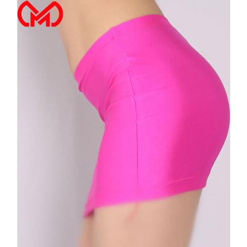 MEISE Oil Shny Lycra Tight Pencil Mini Skirt Shiny Cute Micro Mini Skirt Sexy Club Skirt Candy Color Stage Wear For Women F24