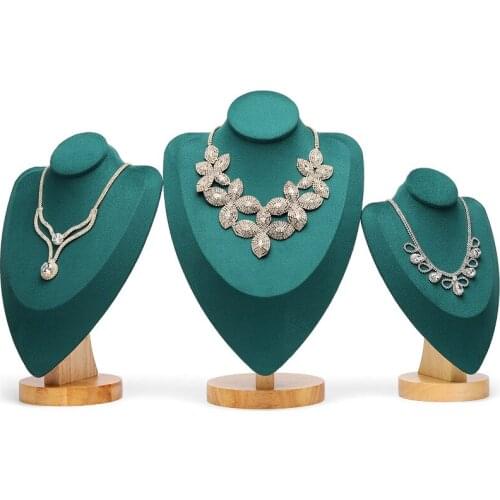Jewelry jade display props necklace model neck display stand necklace display stand display shelf