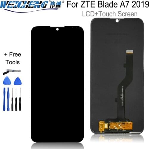 6.09''For ZTE Blade A7 2019 2019RU P963F02 A7 Vita LCD Display With Touch Screen Digitizer Sensor Black Color With Tools
