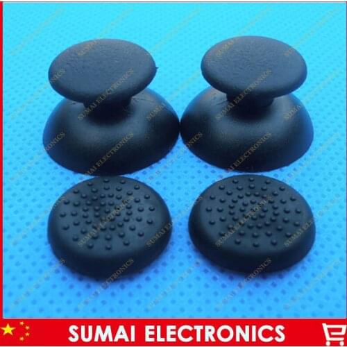 20 Set Black For Sony PS3 PlayStation 3 controller Analog Thumb stick Cap Rubber Grip &Silicone Thumb Stick Grips Cap Cover
