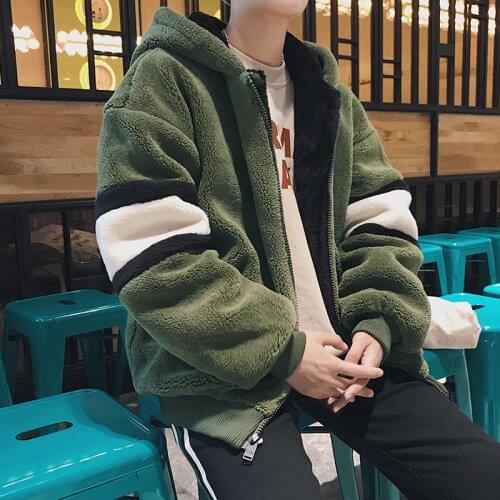 2020 Winter Casual Warm Thick Jacket Men Hip Hop Hooded Parka Coat Man Fleece Outwear Windproof Parkas Fashion Mens Jackets