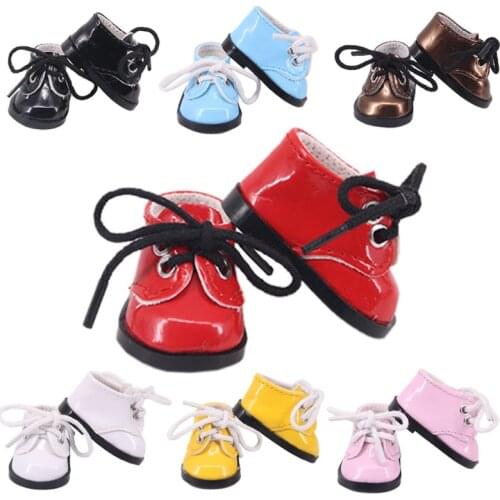 5.5*3.2 Cm Doll Mini Canvas Shoes For 14.5 Inch Wellie Wisher American EXO Russian BJD Clothes Accessories,Generation,Girls Toy