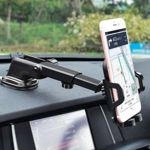 Car Mobile Phone GPS Holder Bracket Decorations 360 degree rotating lazy anti-skid windshield air outlet car bracket mobile