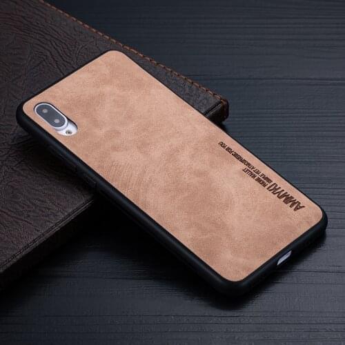 Irregular texture Case For Huawei P20 Pro enjoy 9 9e plus Y9 2019 leather Case for Huawei Honor 8A Play 3e y6 y7 pro 2019 Case
