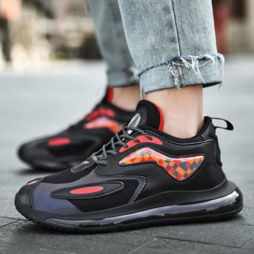 New Fashion Sky Eyes Flying Mesh Breathable Men Running Shoes Trainers Athletic Sports Outdoor Male Comfortable Jogging Sneakers