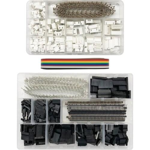 DuPont Connector Terminal Set XH2.54 SM Plug Spring Clamp For JST ZH1.5 2.0PH 2.5XH EH SM 460PCS/1550PCS Boxed Kit
