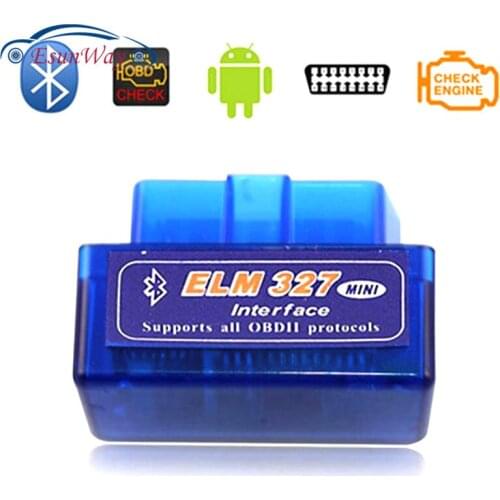 Mini obd Wireless OBD2 ELM327 OBDII Car bluetooth Adapter Scanner Code Reader/Scan Tool Check Engine Light for Japanese Car