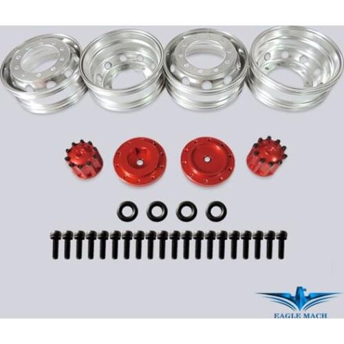 1/14 Model Truck V2 Version Rear Wheel