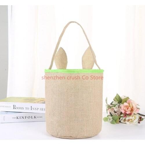 40pcs/lot new arrival hot selling lily easter bucket good quality easter basket tote bags kids ester gift bucket candy tote bags