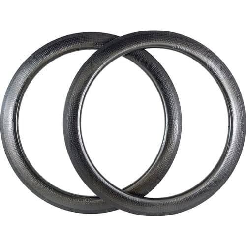 700c 58mm clincher road bike carbon dimple rims U shape 26mm wide 20 24 Holes front 20H rear 24H basalt dimpled surface wheels