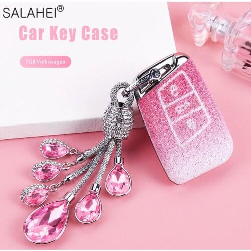 Plastic Car Key Case Full Cover For Volkswagen VW MAGOTAN Tiguan MK2 2017 2018 2016 Passat B7 B8 CC For Skoda Superb A7 Styling