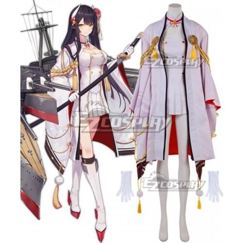 Azur Lane Hiei Dress Halloween Girls Adult Party Skirt Suit Christmas Outfit Festival Lady Top Set Cosplay Costume E001
