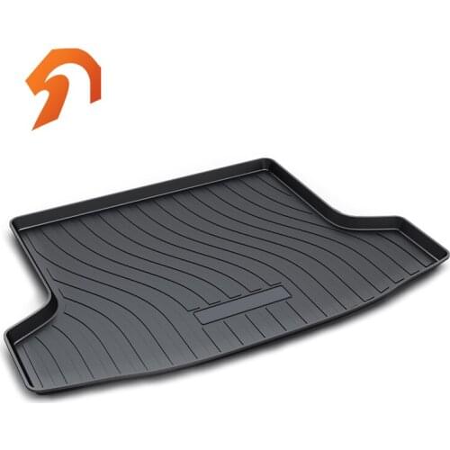 Rubber Rear Trunk Cover Cargo Liner Trunk Tray Floor Mats For Honda Honda JADE 5Seats 2015-2018 Carpet Liner Mats