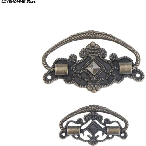 ZLinKJ 2 Size Jewelry Box Furniture Hardware Metal Handle Stainless Steel Handle Drawer Handle Knobs For Drawer Wooden