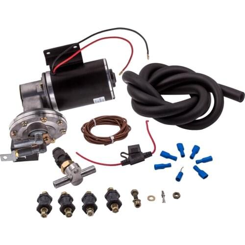 12 Volt Electrical Power Brake Booster Vacuum Pump w/Pressure Switch 18" to 22" for GM Chevy Ford