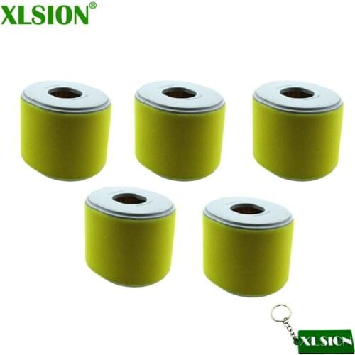 XLSION 5x Air Filters For Honda GX340 GX390 11hp and 13hp Engine OEM # 17210-ZE3-010 17210-ZE3-505 17210-ZE3-515
