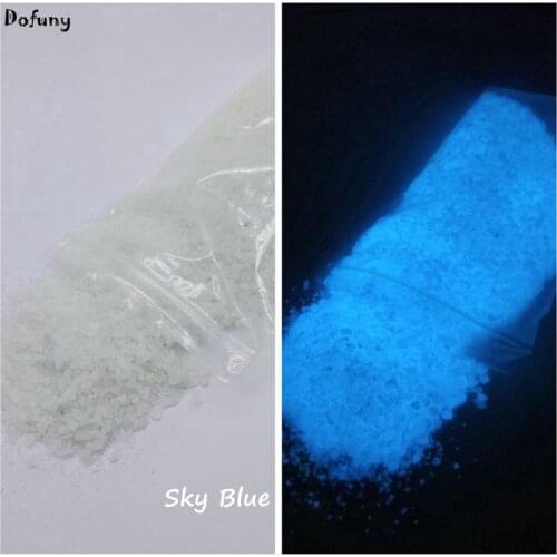 1KG/lot Luminous Stone Sand Decoration Material Spall Glow at Night for Fishbowl Glass vial bottle House Yard