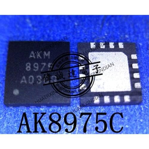 1Pieces New Original AK8975C-L AK8975 AK8975 AKM8975 QFN In Stock Real Picture